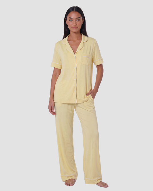 Short Sleeve & Pants Pajama Set