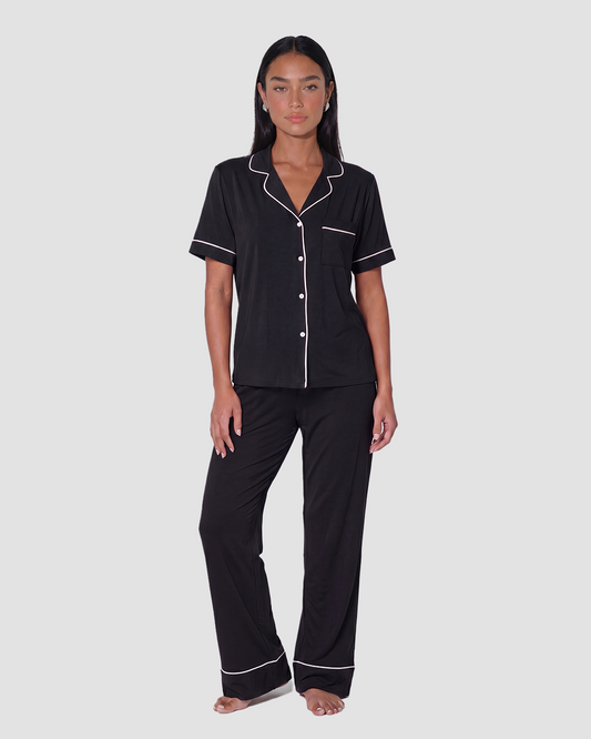 Short Sleeve & Pants Pajama Set