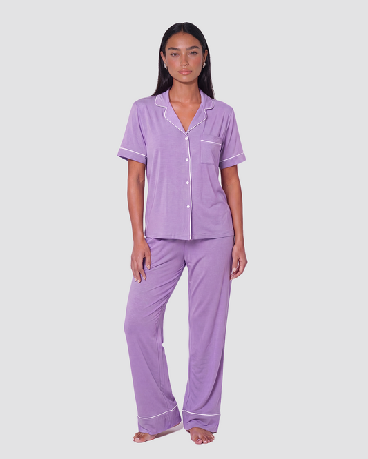 Short Sleeve & Pants Pajama Set