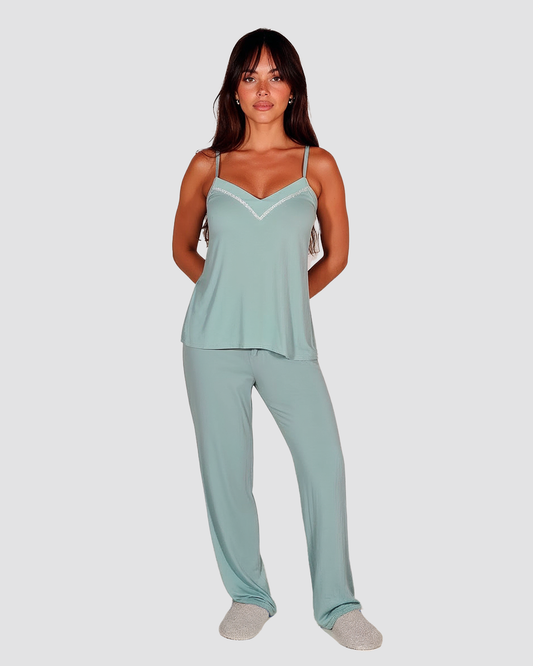 Thin Strap Pajama Set