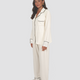 Long Sleeve Pajama Set - Satin Trim